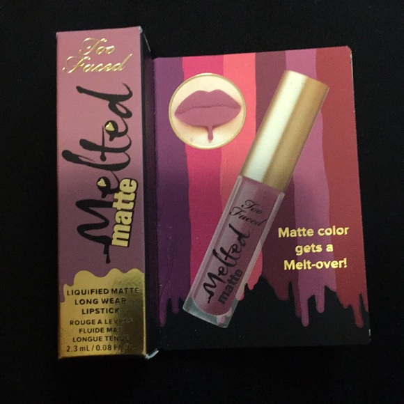 Too Faced Other - Too Faced Melted Matte Lipstick in Queen B Too Faced Other - Too Faced Melted Matte Lipstick in Queen B